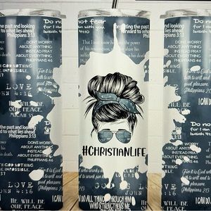 20 Oz “Christian Life” Double Insulated Tumbler